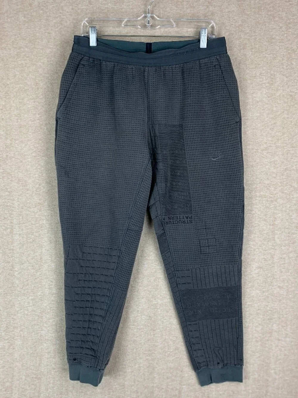 Nike Tech Pack Therma-FIT ADV Jogger Pants Mens Large Gray Thermal DM5550-060
